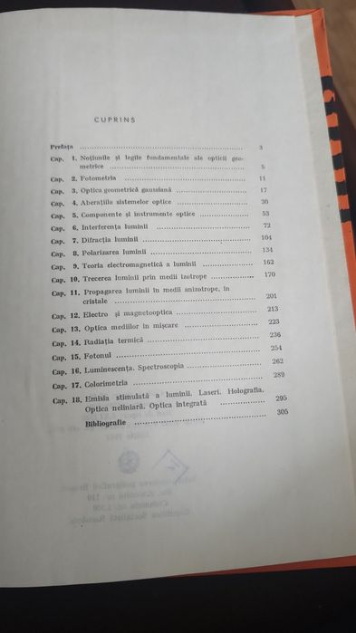 G.G.Bratescu - Optica