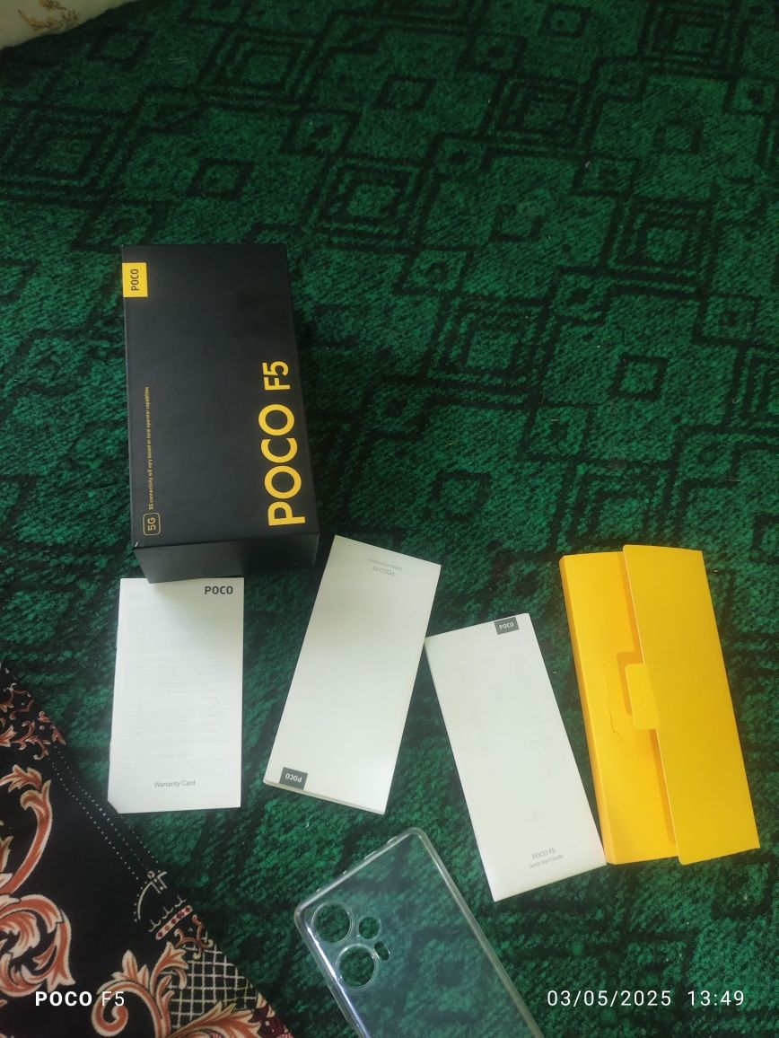 Poco f5 5g 12 ga 256  pubk 90 fps faqat naxtgo yoki ipxone. 13 pro obm