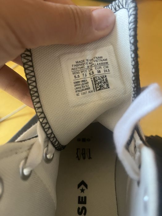 Кожени спортни обувки Converse