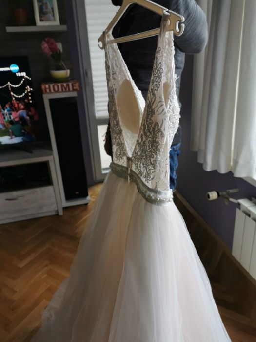 Дизайнерска сватбена/булчинска рокля