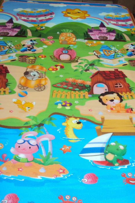 Детски постелки за игра - двулицеви ПРОМОЦИЯ