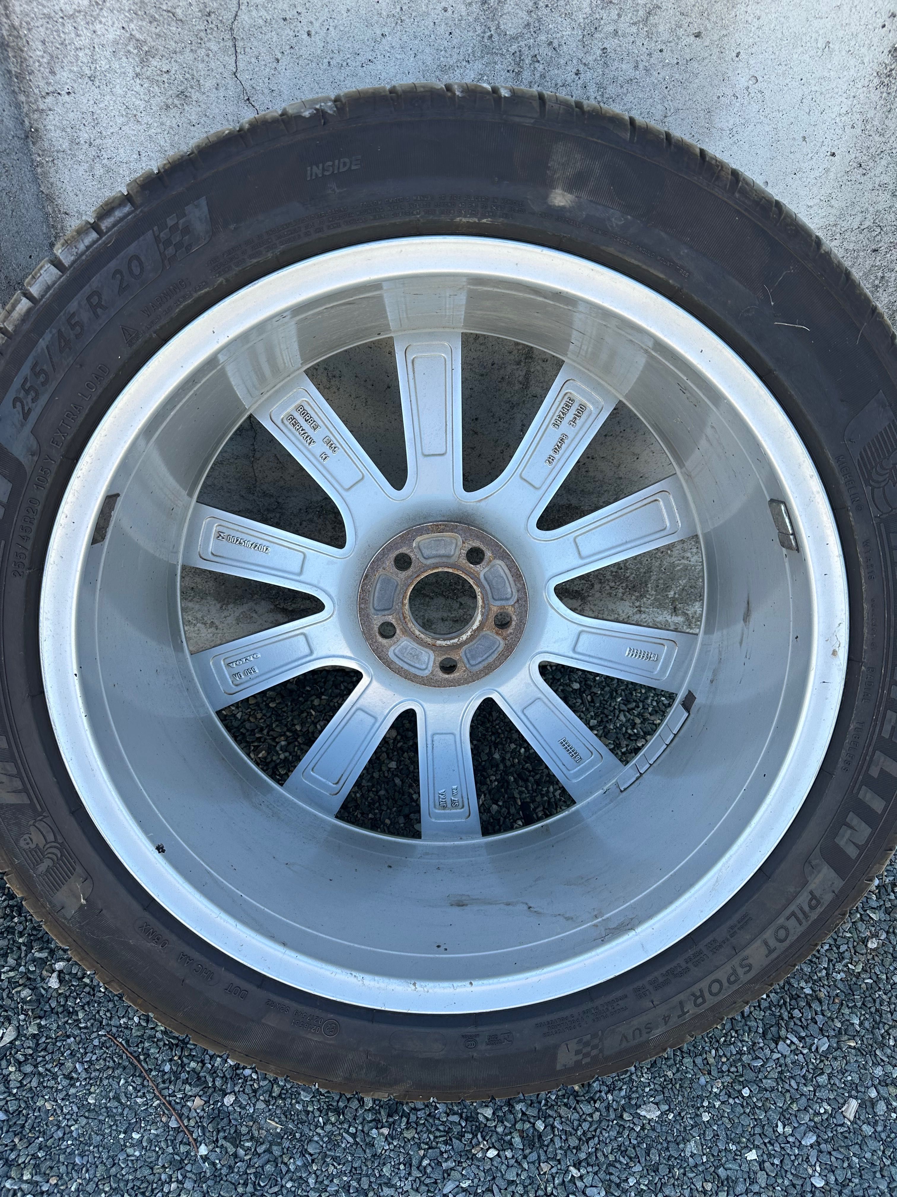 Джанти за Волво (Volvo) 255/45 R 20 8Jx20 H2 ET 55