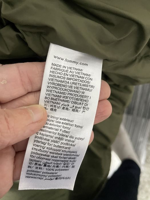 Geaca lunga dama Tommy Hilfiger noua cu eticheta