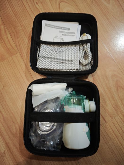 Портативен меш инхалатор GIDEB – 40 лв (чисто нов)