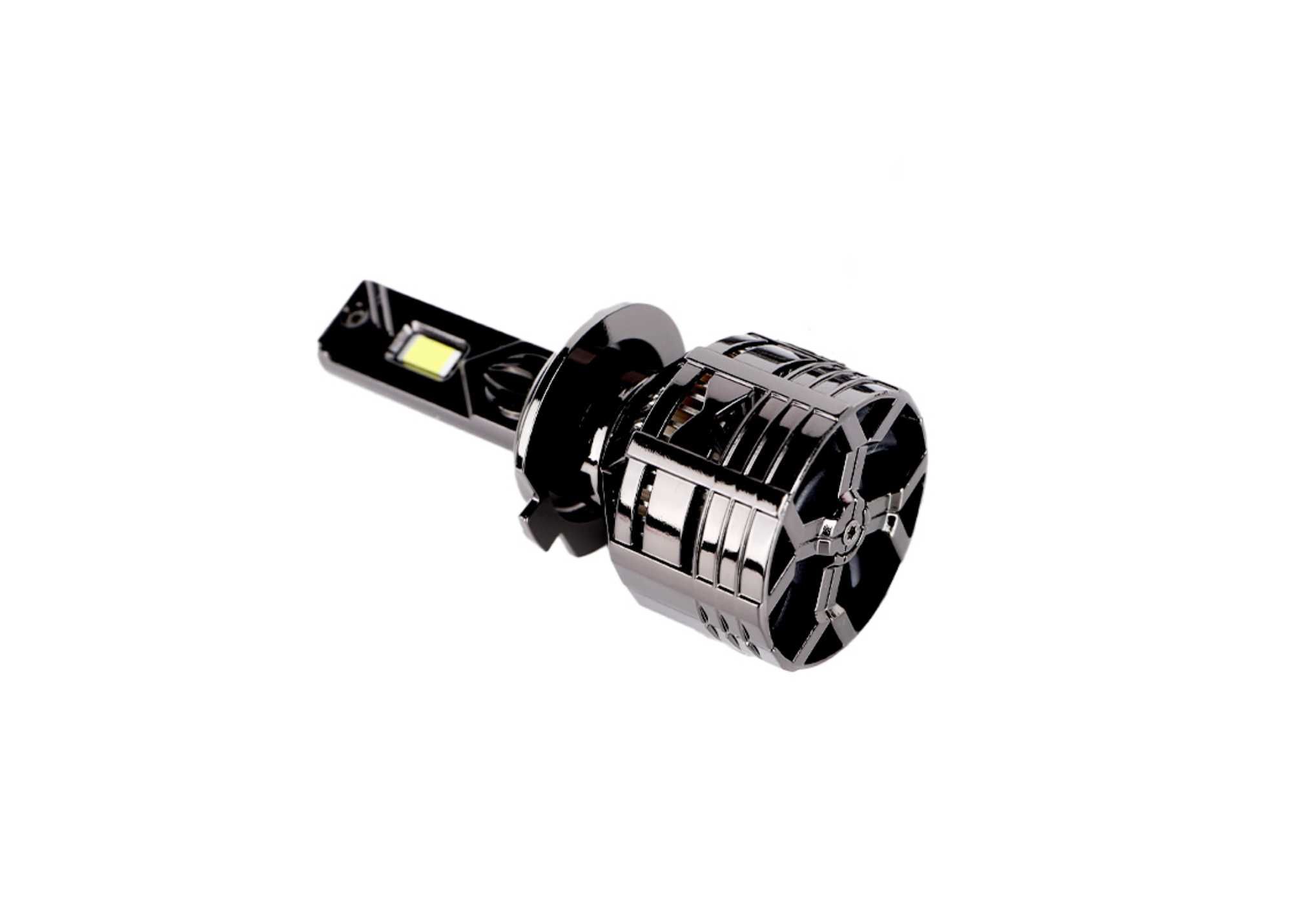Комплект LED крушки H7 240W 24000lm за фарове Canbus без грешки - Бели