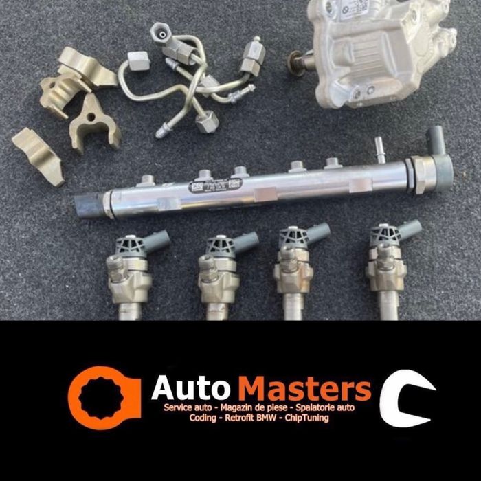 Kit injectie injectoare pompa inalte rampa presiune BMW 520d F10 F11 F
