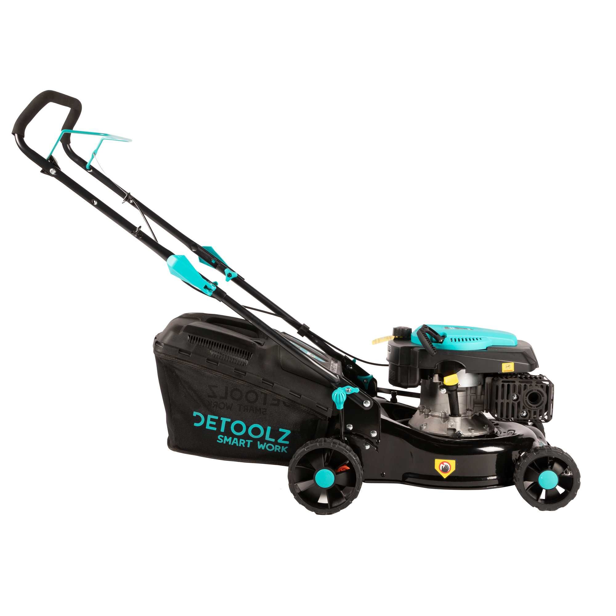 Masina de tuns gazonul pe benzina, 17″, 146CC, 40L Detoolz Garantie