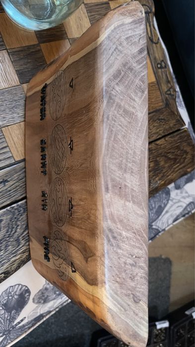 4-те елемента Пано - дърво 30 см / 25 см