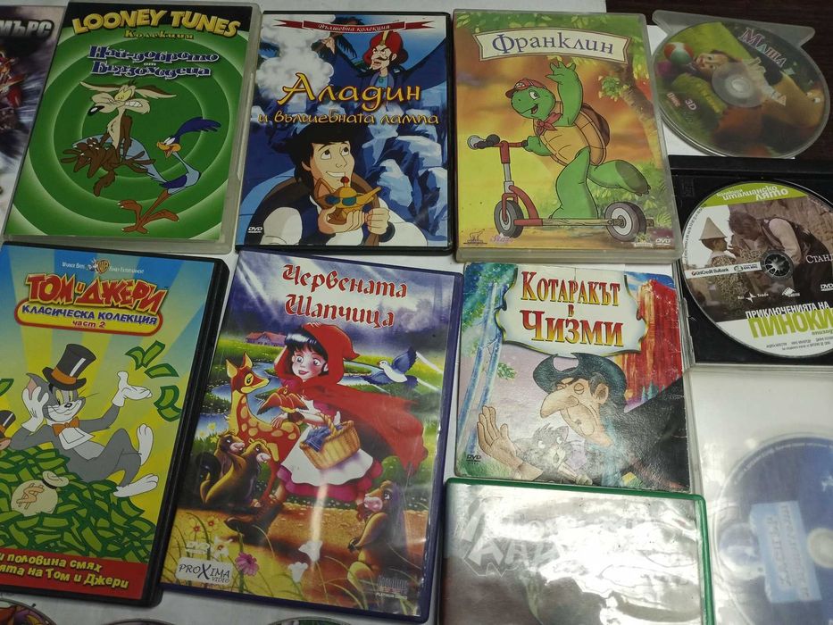 Детски филмчета на DVD