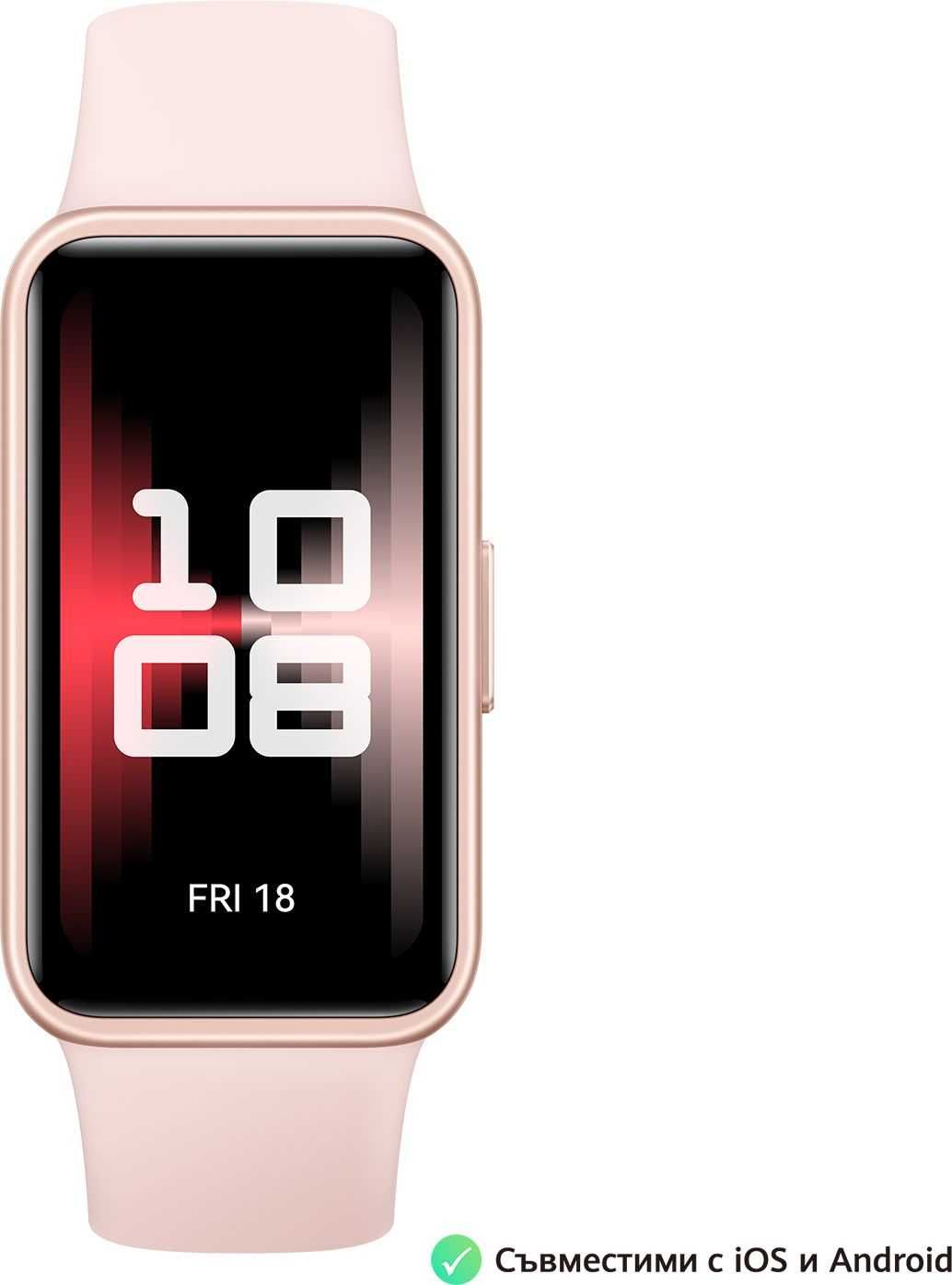 Гривна HUAWEI Band 9, 43 мм, розов
