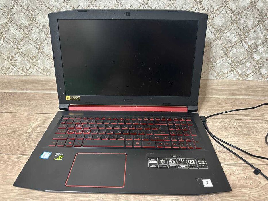 Acer Nitro AN515-51, i5-7300HQ, GTX 1050, RAM 8Gb, 1 Tb