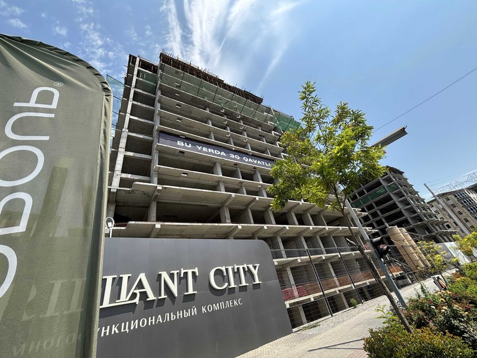 Продаётся 2-комнатная квартира в ЖК Brilliant City, Самарканд