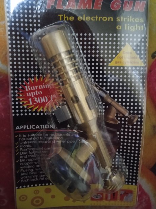 Flame gun с пьезоподжигом