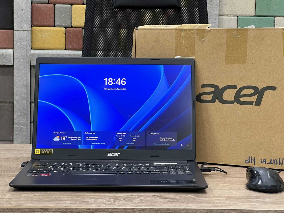 Ноутбук Acer - Ryzen 3, 2Gb видеокарта, идеальное состояние!