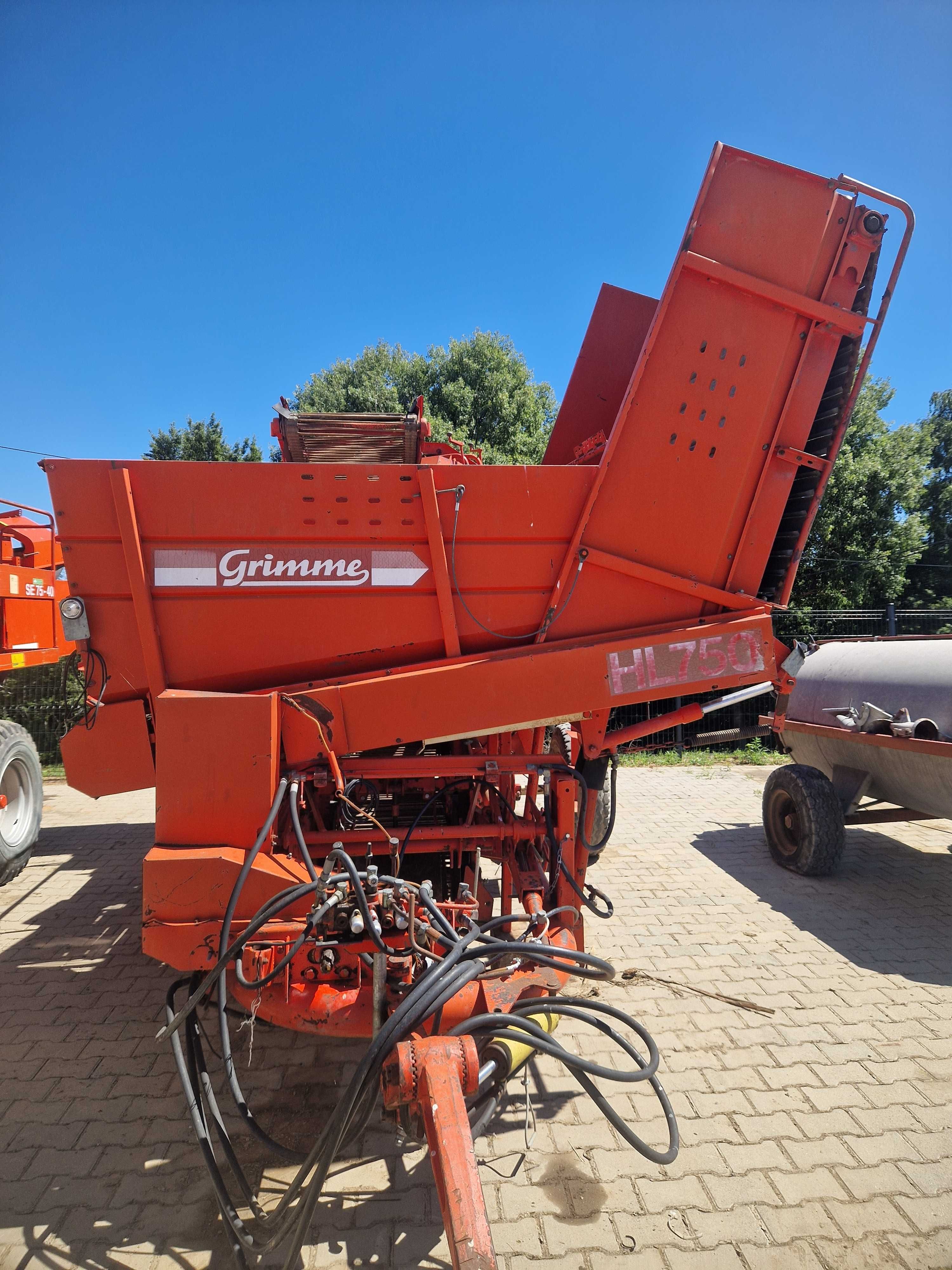 Combina masina de recoltat cartofi Grimme HL 750