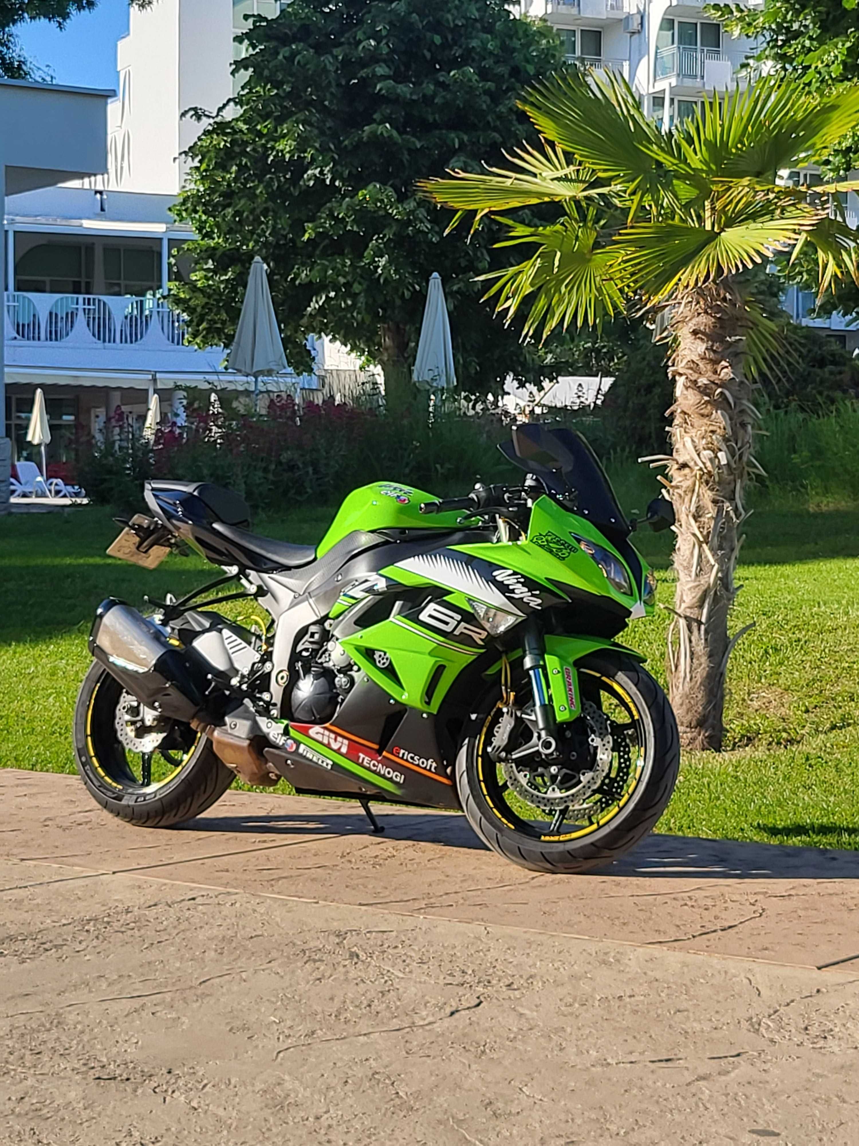 Kawasaki ninja zx6r 2009г