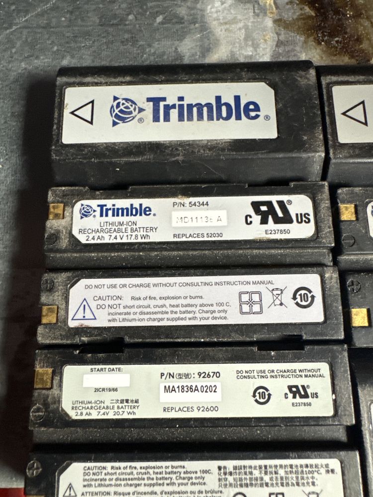 Trimble baterii acumulator statie totala teodolit