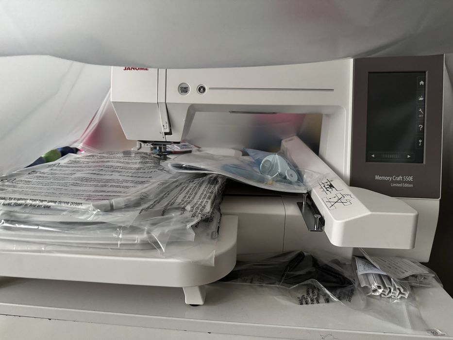 janome, memory craft 550E