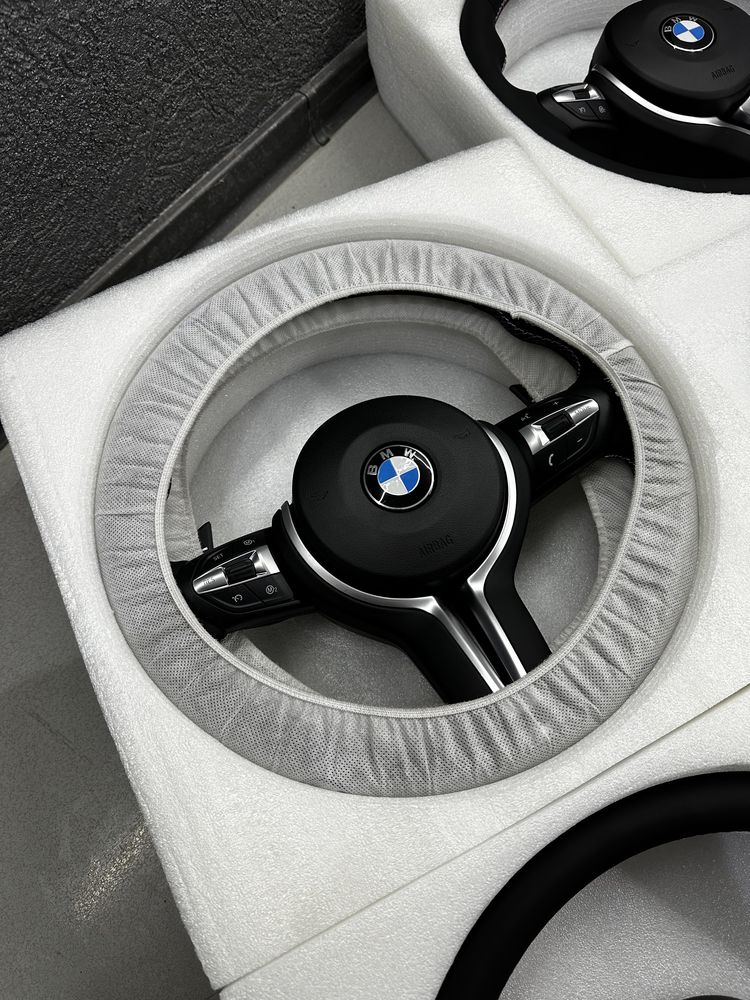 Volan BMW M Piele - Carbon Nou ! Seria 1 2 3 4 5 6 - X1 X2 X3 X4 X5 X6