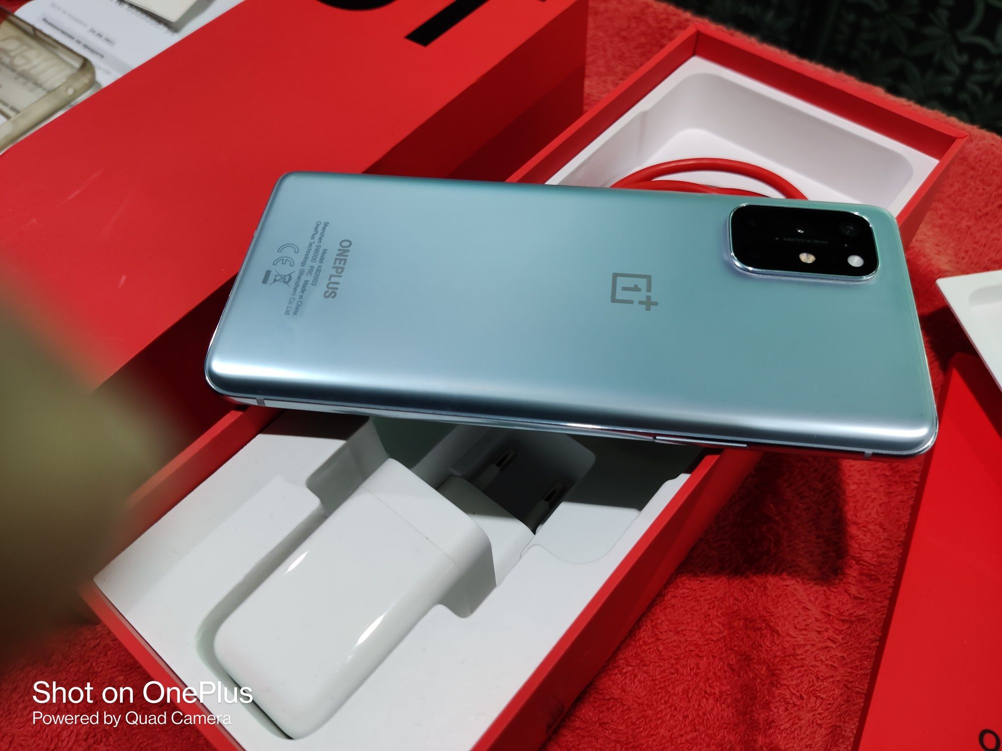 Oneplus 8T 5G 128GB 8RAM Гаранционен Изряден Пълен комплект Отключен