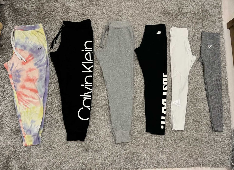 Оригинални дамски клинове и долнища Gymshark,Nike,Calvin Klein,Adidas