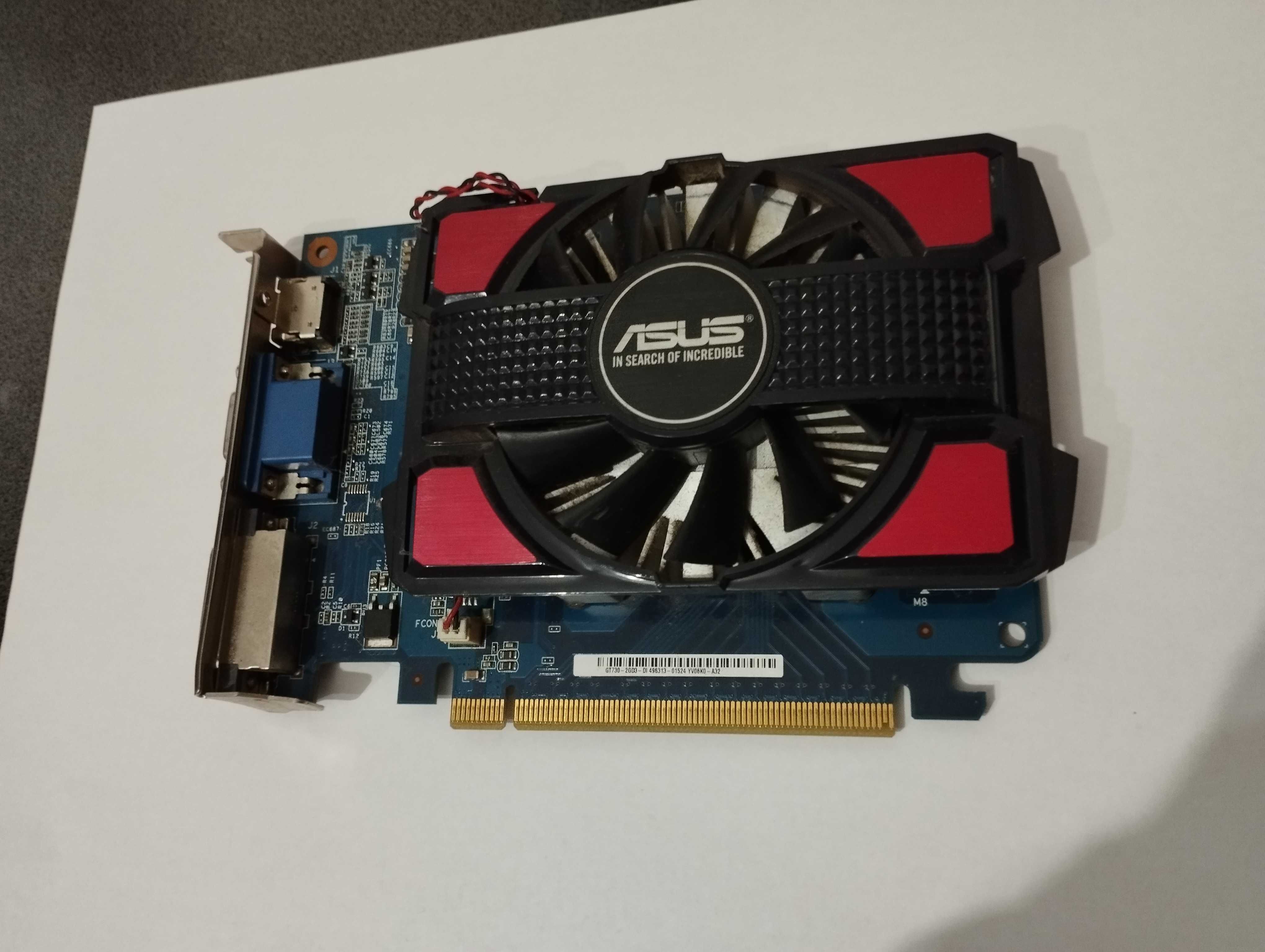 Placa video ASUS GeForce® GT 730, 2GB DDR3, 128-bit