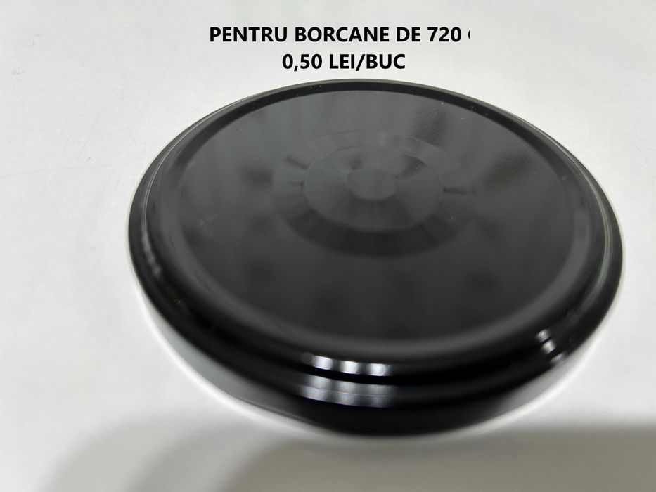 Capace pentru borcane de 370 cl (D66) si pentru 720 cl (D82)