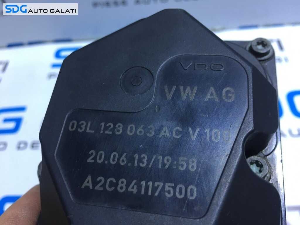Clapeta Acceleratie Skoda Octavia 2 2.0TDI 2004 - 2013 Cod 03L 128 063 AC 03L128063AC
