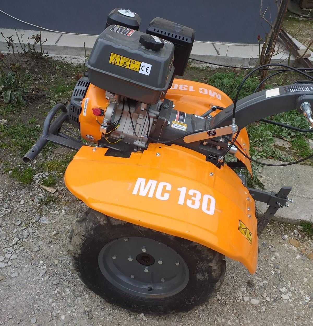 Motocultor OMAC MC 130, benzina, 9.6 kW, 13 CP + accesorii,aproape nou