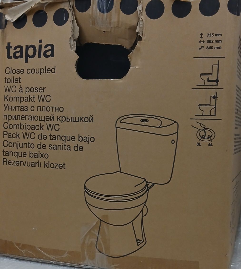 Vând vas de toaletă nou fără bazin , preț 120