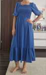 Rochie albastra de vara marimea S