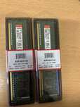 Memorie ram pc ddr3 8gb kit 2x4gb kingston sigilat