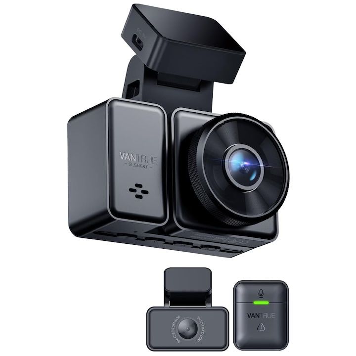 Camera auto duala Vantrue E2 fata-spate, WiFi 1944P/1440P