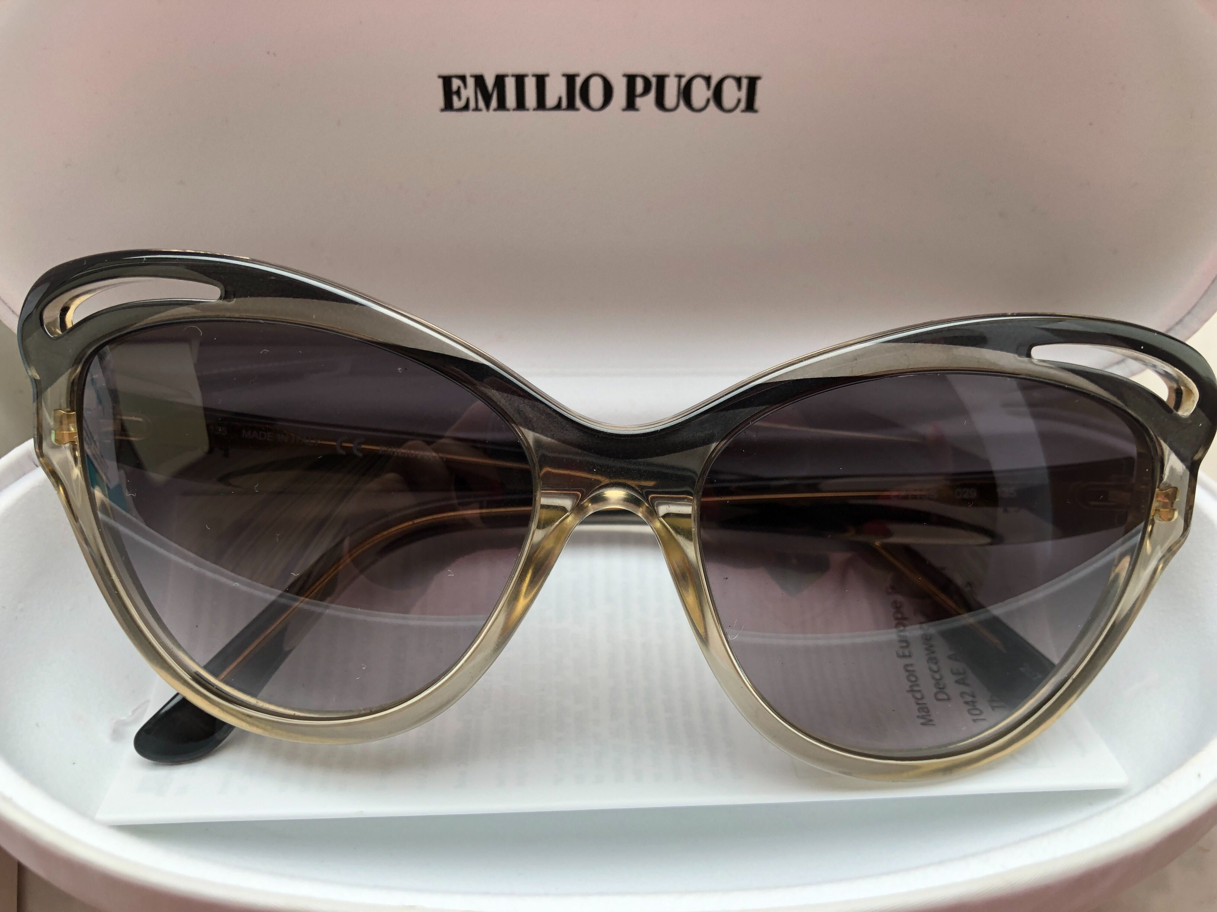 Ochelari de soare originali Emilio Pucci ( NOI )