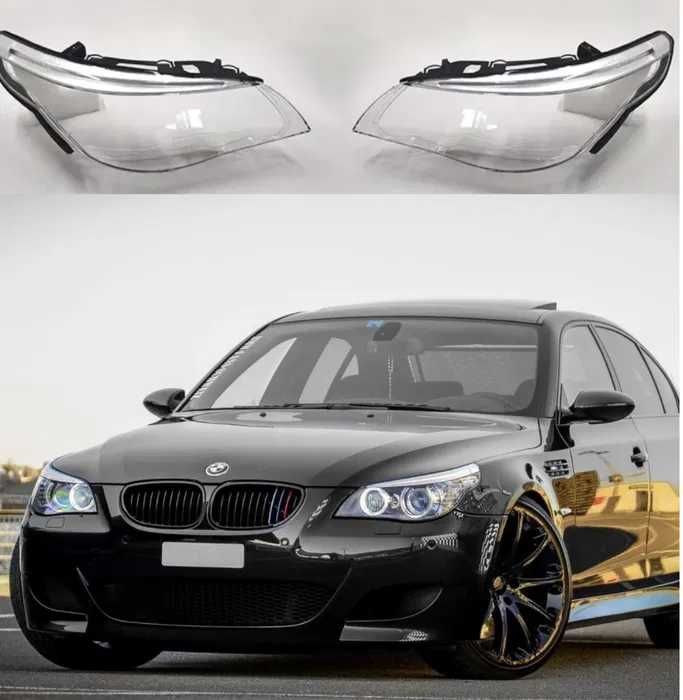 Sticla far cu halogen BMW E60 E61 Seria 5 Facelift Capac Geamuri