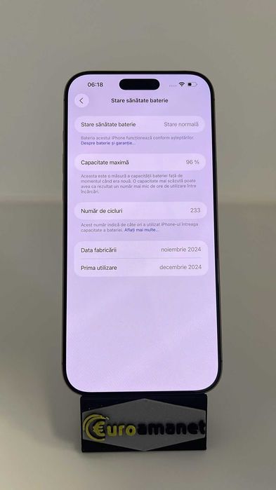 Telefon mobil Apple iPhone 16 Pro Max, 512GB, 5G, Desert Titanium -A-