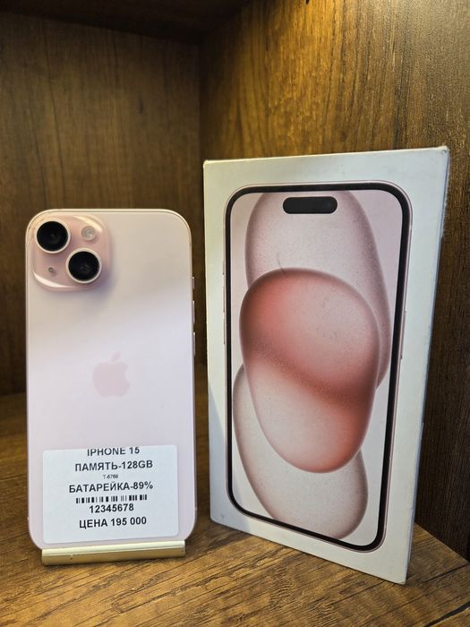 IPhone 15 128gb 89% вибрация тупит на ремонте не был все родное