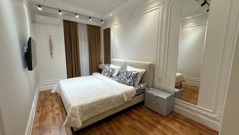 Аренда 2х комнатная квартира ЖК Мухташам полностью укомплектована