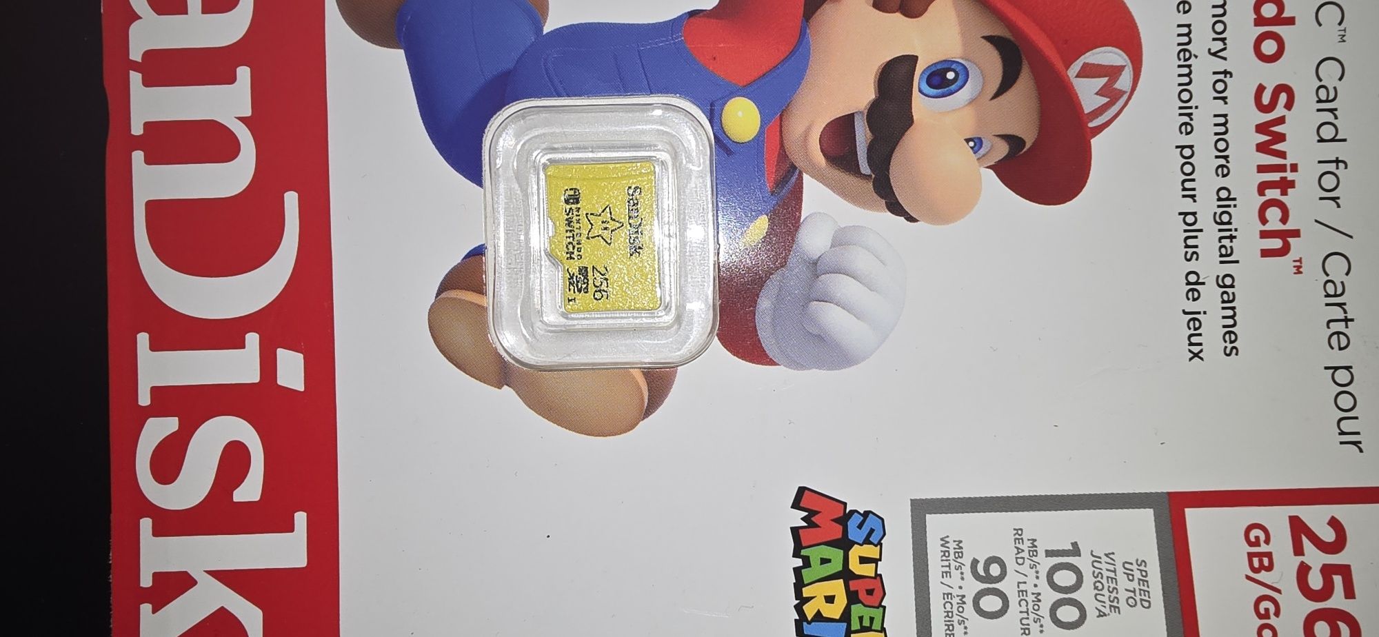 Микро CDXC Nintendo switch 256 GB