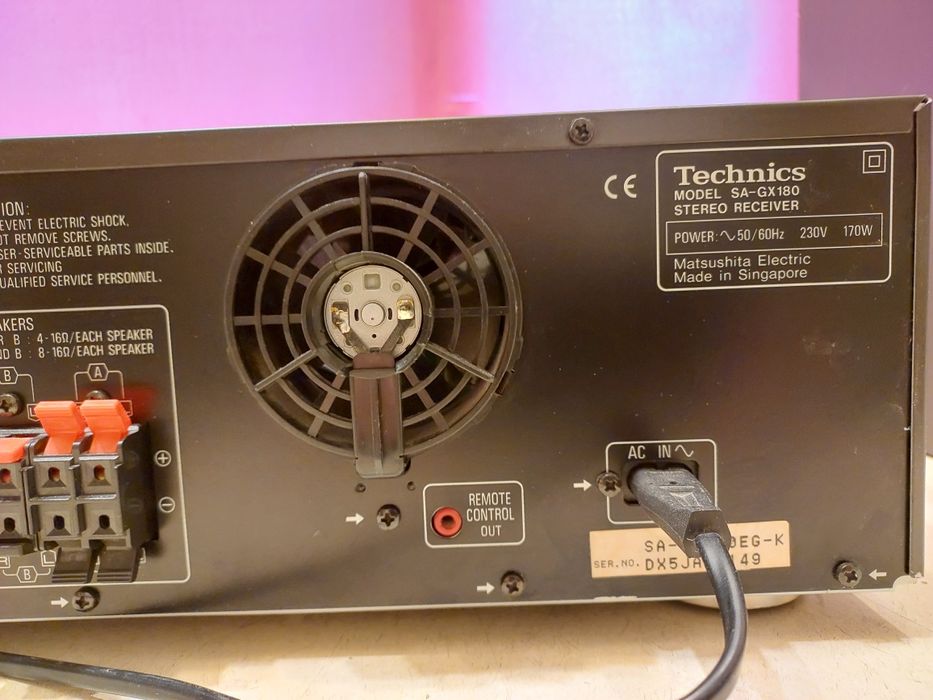 Amplituner stereo receiver Technics SA-GX180.