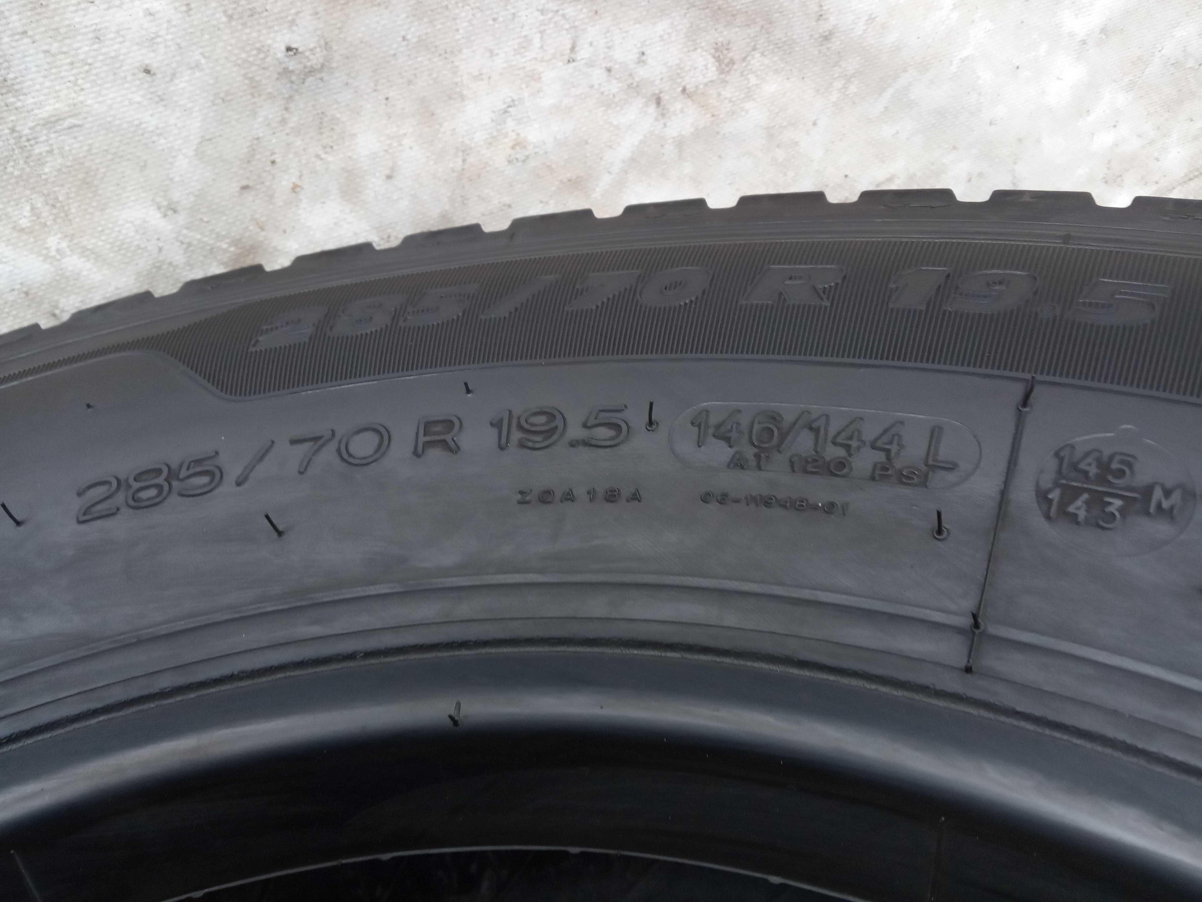 2 тежкотоварни гуми 285/70R19.5 Michelin X Multi D 146/144L M+S 3PMFS