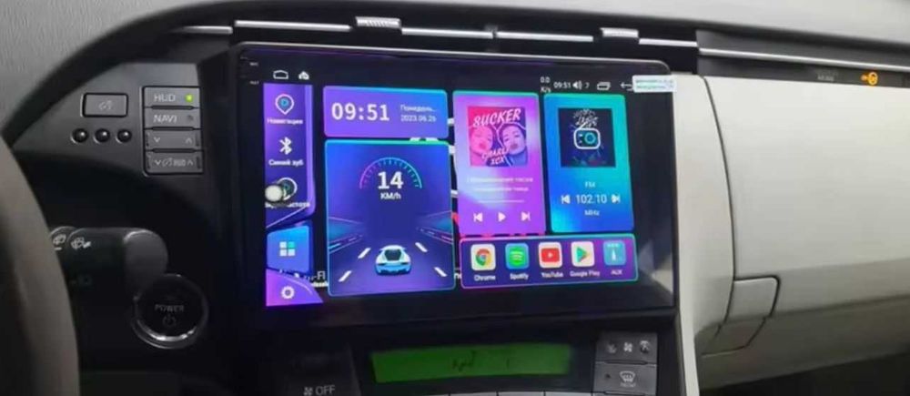 Navigație Android dedicată Toyota Prius 2009-2014