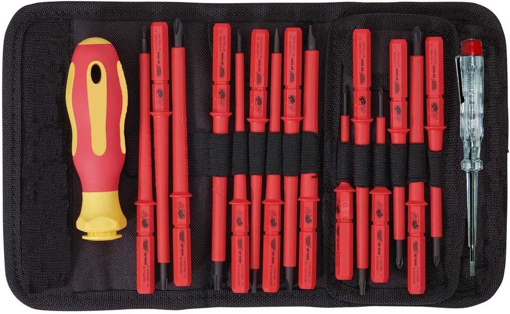 Отвертка за Електротехници DRAPER Expert XP1000 VDE 1000V + ПОДАРЪК