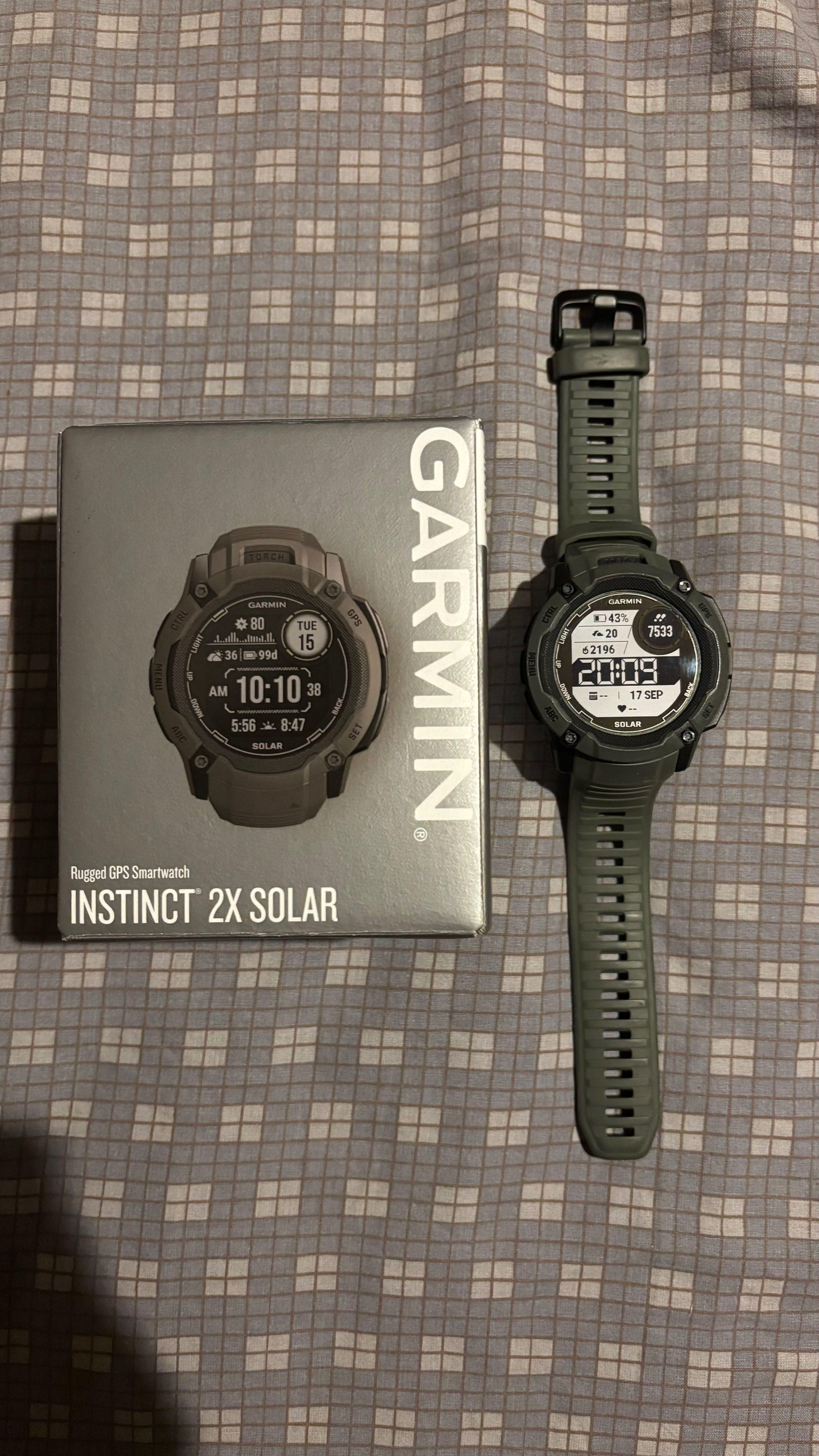 Смарт часовник Garmin Instinct 2X SOLAR в гаранция