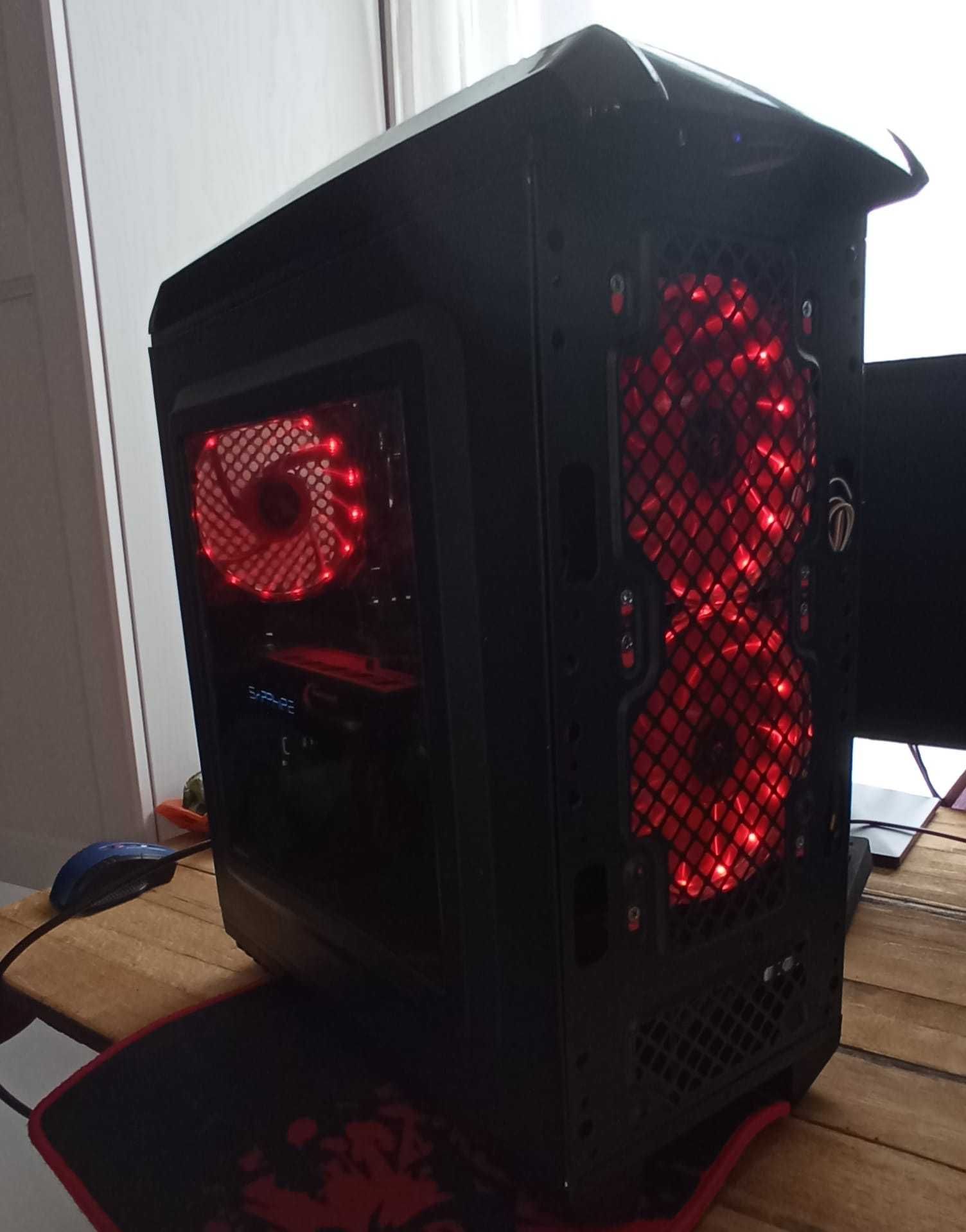 PC I5 7500, 16 GB, SSD 240 GB, HDD 500 GB, RX 580 4 GB NITRO OC