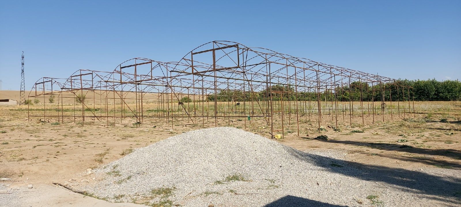 Прадается Теплица. Труба