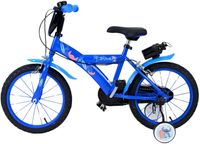 Bicicleta pentru baieti Disney Stitch, 16 inch, culoare albastru, fran