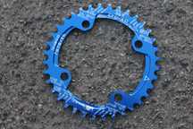 Foaie Snail Narrow Wide 36T alu - CNC 104BCD albastru 9-12 vit.