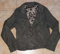 Дамско сако с ефетна плетка, подплатено на марката Peppercorn