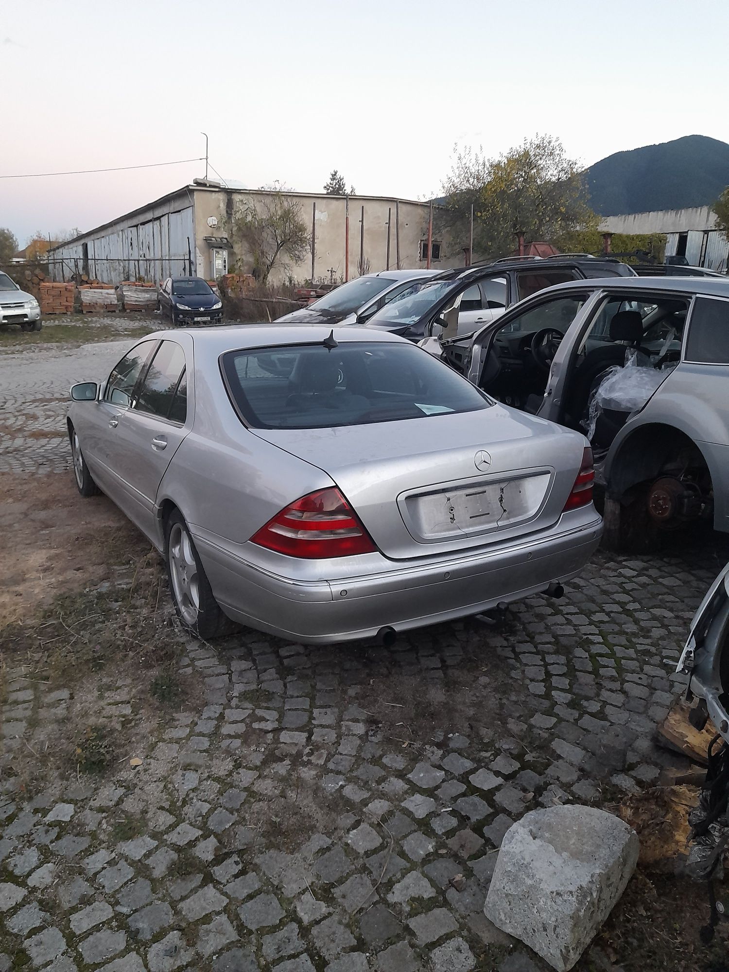 Mercedes w220cdi на части